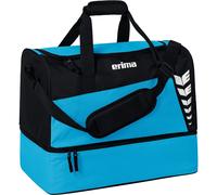 Sac de sport avec compartiment inférieur Erima Six Wings Bleu L