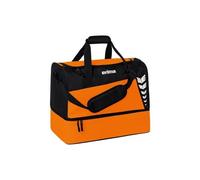 Sac de sport avec compartiment inférieur Erima Six Wings - orange/noir - S