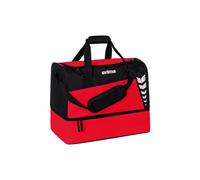 Sac de sport avec compartiment inférieur Erima Six Wings - rouge/noir - S