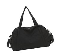 Sac de sport avec compartiment résistant à l'eau avec plusieurs poches, bandoulière réglable pour voyage, entraînement, tissu Oxford, compartiment humide/sec, sac de sport, Noir , Beauté de masse