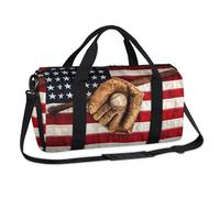 Sac de sport avec drapeau américain pour le week-end, sac fourre-tout décontracté, sac de sport, sac de sport pour enfants, filles, garçons, femmes, hommes