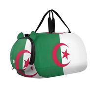 Sac de sport avec drapeau du Mexique pour voyage, week-end, bagage de nuit, sac de sport pour enfants, Drapeau Algérie, Classique
