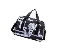 Sac de sport avec organiseurs de chaussures, tissu résistant à l'eau, design compact, idéal pour les amateurs de sport, les voyageurs, séparation humide et sec, sac de sport, E, Beauté de masse