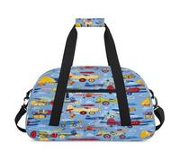 Sac de sport avions pour femmes, hommes, enfants, filles, garçons, pour la nuit, le week-end, sac de voyage, sac de sport de 24 L, sac de sport, sac de sport, sac de transport, couleur, 24 L,