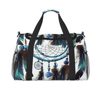 Sac de sport bateau pirate au coucher du soleil - Sac de voyage pour homme et femme - Sac de nuit avec compartiment à chaussures, Attrape-rêves indien., Taille unique, Sac de voyage