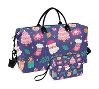 Sac de sport bleu avec sangle réglable pour la randonnée, imperméable, bleu Merry Christmas Party, taille 1, Fête de Noël bleue, 1 size
