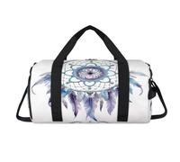 Sac de sport bohème ethnique attrape-rêves avec compartiment à chaussures pour la nuit, le week-end, les voyages, la gym, les femmes, les enfants, les filles et les garçons