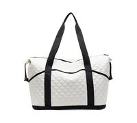 Sac De Sport Capacité Fitness Voyage Week-end Bagages Pendant La Nuit Avec Séparation Sec Et Humide Extensible Voyage Sport Bagages Weekender Fitness Gym, beige, Mass Beauty