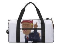 Sac de sport Cartoon President pour homme et femme, sac fourre-tout imperméable, grand sac de sport pour voyage et entraînement