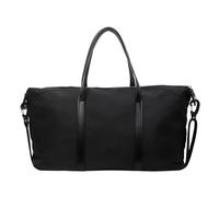 Sac De Sport Classic Casual Trend Oxford Capacity Women's Shoulder Bag Fashion Design Travel Handbag pour Les Voyages(Black)