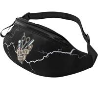 Sac De Sport Coiffeur Barbier, Sac À Poitrine Unisexe Sacoche Banane Mode Bandouliere Sac Homme pour Homme Balade Femme