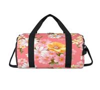 Sac de sport Color Daisy avec compartiment à chaussures pour la nuit, le week-end, le voyage, la salle de sport, pour femmes, hommes, enfants, filles, garçons