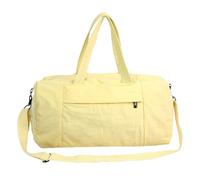 Sac de sport compact en nylon imperméable, multi-poches, poignée de transport ergonomique pour voyage d'affaires, élégant et résistant à l'eau, jaune, Beauté de masse