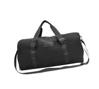 Sac de sport compact et léger - Séparation sèche et humide - Intérieur spacieux - Multifonctionnel - En nylon résistant à l'eau - Pour les voyages courts - Avec nylon renforcé, Noir , One Size