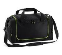 Sac de sport compact - Locker bag - QS77 - noir - vert citron Format pratique pour les vestiaires G