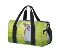 Sac de sport Corgi pour enfants, filles, garçons, femmes, hommes, adorables chiens Corgi pour la nuit, le week-end, sac de voyage, sac de sport décontracté
