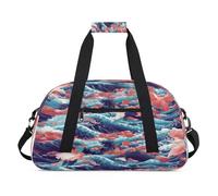 Sac de sport Crane Japon pour femmes, hommes, enfants, filles, garçons, pour la nuit, le week-end, sac de voyage, sac de sport, sac de sport, sac de sport, sac de transport fourre-tout de 24 l,