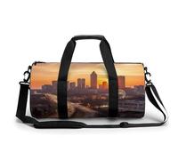 Sac de sport cylindrique léger pour homme et femme - Style 30 - 45 cm/22,9 cm/22,9 cm, Style 30, 17.7in/9in/9in