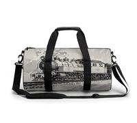 Sac de sport cylindrique léger pour homme et femme - Style 35 - 45 cm/22,9 cm/22,9 cm, Style 35, 17.7in/9in/9in