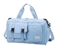 Sac de sport de fitness, sac de sport - Petit sac de voyage léger en tissu Oxford - Petit sac de voyage léger, sac de sport, de yoga, séparation sèche et humide pour le sport, les femmes et les hommes