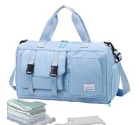 Sac de Sport de Fitness, Sac de Sport,Sac de Sport léger en Tissu Oxford | Grand Sac de Voyage avec séparation sèche et Humide, Sac de Week-End, fourre-Tout pour Homme