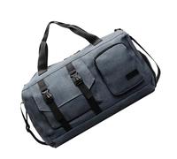 Sac de sport de grande capacité avec compartiment à chaussures et compartiment à chaussures, Vert, Beauté de masse