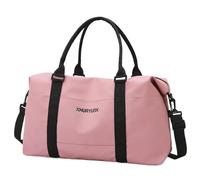 Sac de Sport de Gym, séparation Humide et Sec, Sac à Main de Voyage, de Yoga, de Camping en Plein air, Sac fourre-Tout for Week-End(Pink)