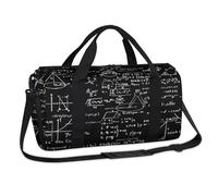 Sac de sport de table pour la chimie mathématique, sac de week-end, sac fourre-tout décontracté, sac de voyage, sac de sport pour enfants, filles, garçons, femmes, hommes