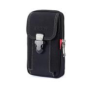 Sac de sport de téléphone mobile pour hommes, sac à main le portefeuille de téléphones à ceinture en toile, poche de téléphone mobile décontracté de poche de téléphone mobile décontracté (kaki, b)