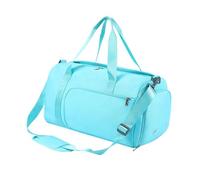 Sac De Sport De Voyage avec Poche À Chaussures, Sac De Sport Imperméable pour Homme, Sac De Yoga Léger avec Compartiments Humides Et Secs pour Femme, Idéal pour Le Camping, La Randonnée