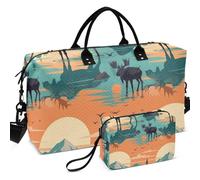Sac de sport de voyage avec ultrasons matelassé et petite pochette portable pour toutes les saisons, Drapeau LGBTQ+ Intersex-Inclusive Progress Pride, one size, Rétro