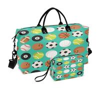 Sac de sport de voyage, de football américain, pour homme et femme, sac fourre-tout, multicolore