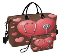 Sac de sport de voyage et de gym en maille imprimée sur toute la surface - Léger - Pour le stockage quotidien et les soins de santé