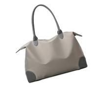 Sac de sport de voyage multifonction de grande capacité, résistant à l'eau, sacs à bandoulière Oxford pour professionnels, organisateur d'accessoires de voyage tout usage, gris clair, Beauté de masse