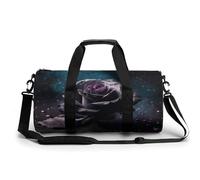 Sac de sport de voyage New York City - Sac de sport avec compartiment - Sac d'entraînement pour homme et femme, Violet Rose, 17.7in/9in/9in