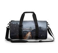 Sac de sport de voyage New York City - Sac de sport avec compartiment - Sac d'entraînement pour homme et femme, New York City, 17.7in/9in/9in