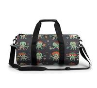 Sac de sport de voyage Phoenix avec compartiment pour homme et femme, De nombreux zombies, 17.7in/9in/9in