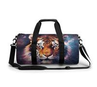 Sac de sport de voyage pour fruits et légumes avec compartiment pour homme et femme, Galaxy Tiger, 17.7in/9in/9in