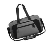 Sac de sport de voyage pour la nuit, les week-ends, les entraînements, sacs de gym, tendance, résistant à l'eau, article personnel, sacs à bandoulière, cadeaux, gris, Beauté de masse