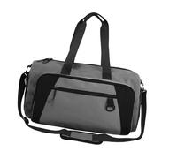 Sac de sport de voyage pour la nuit, les week-ends, les entraînements, sacs de gym, tendance, résistants à l'eau, articles personnels, sacs à bandoulière, cadeaux, sport, gym, gris, Beauté de masse
