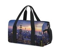 Sac de sport décontracté pour enfants filles garçons femmes hommes New York coucher de soleil voyage voyage sac fourre-tout sac de sport décontracté