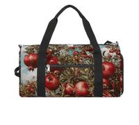 Sac de sport dessiné à la main pour homme et femme avec compartiment à chaussures, Grenadier, Taille unique, Art Déco