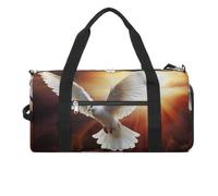 Sac de sport Dove Sun Art pour homme et femme avec compartiment à chaussures, Dove Sun Art, Taille unique, Art Déco