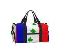 Sac de sport drapeau de Saint-Éphrem-de-Beauce avec compartiment à chaussures