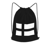 Sac De Sport Drapeau des Chevaliers Teutoniques Pliable Sac À Dos À Cordon Résistant Sacs De Sport avec Cordon De Serrage pour Voyage École Natation 39X46Cm