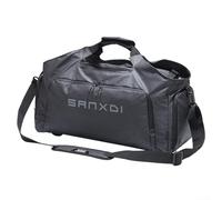 Sac de sport élégant offrant une séparation humide et sèche et un grand espace pour l'équipement d'entraînement, Voir image, Noir