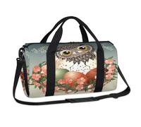 Sac de sport en forme de chouette - Œufs de Pâques - Sac de w nd décontracté - Sac fourre-tout de voyage pour la gym - Pour enfants, filles, garçons, femmes et hommes