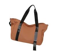 Sac de sport en nylon pour voyage et sport, grand sac fourre-tout multi-poches avec sangle amovible pour la gym, le travail et un usage quotidien, sac de sport, marron, Beauté de masse