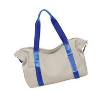 Sac de sport en nylon pour voyage et sport, grand sac fourre-tout multi-poches avec sangle amovible pour la gym, le travail et un usage quotidien, sac de sport, gris, Beauté de masse