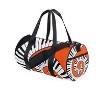 Sac de Sport en Toile avec Notes de Musique élégantes, Touches de Piano, Sac de Voyage, Week-End, Sac à Main pour Hommes et Femmes, Sport et Nuit